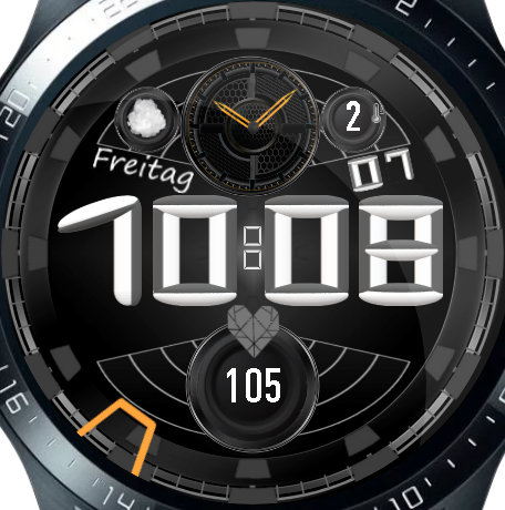 华为Huawei Watch GT/GT 2 46mm GT / GT 2 46mm手表表盘