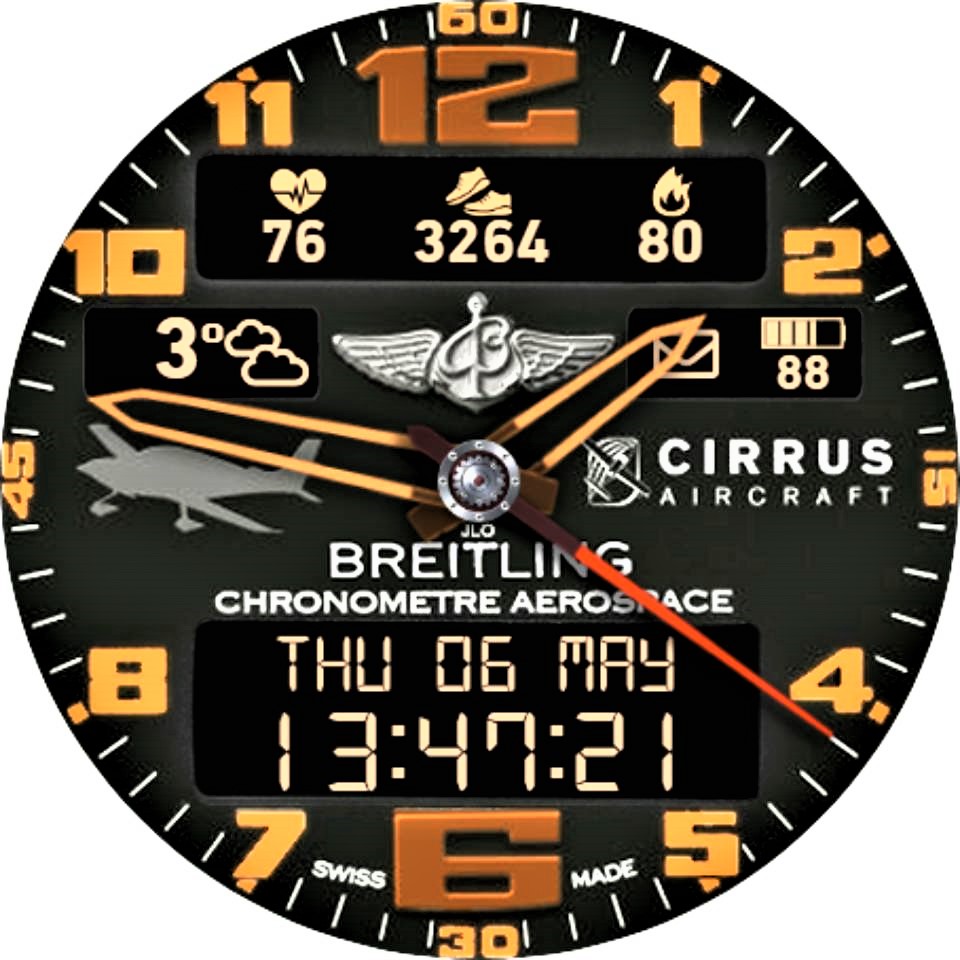 华为Huawei Watch GT/GT 2 46mm GT / GT 2 46mm手表表盘