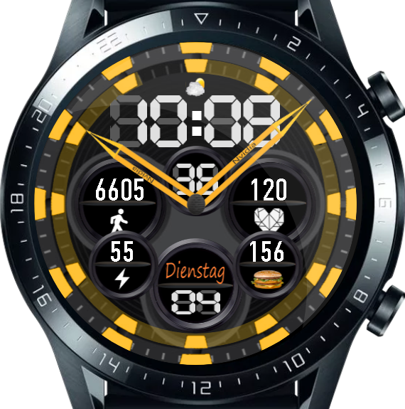 华为Huawei Watch GT/GT 2 46mm GT / GT 2 46mm手表表盘