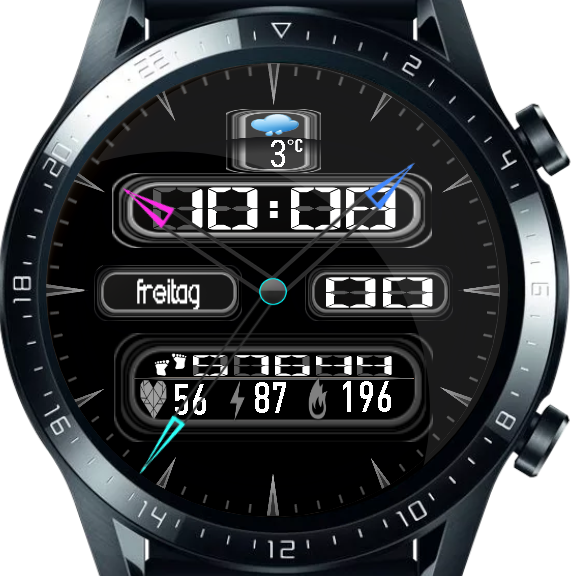 华为Huawei Watch GT/GT 2 46mm GT / GT 2 46mm手表表盘