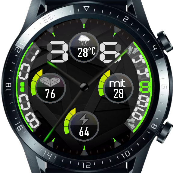 华为Huawei Watch GT/GT 2 46mm GT / GT 2 46mm手表表盘