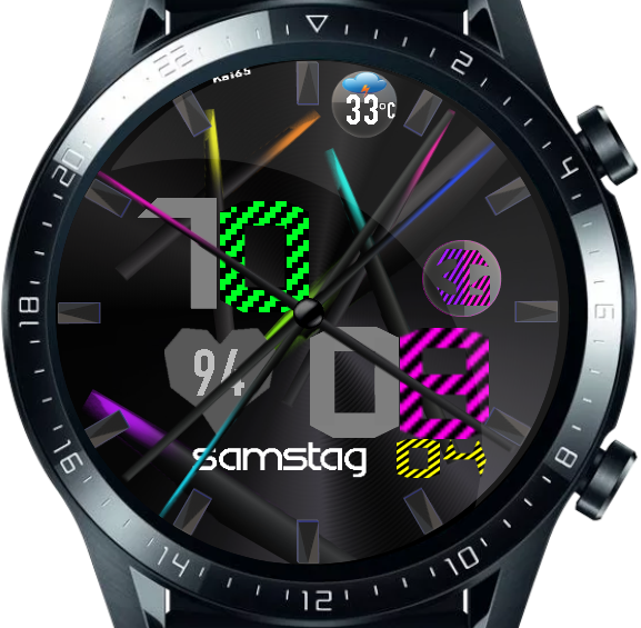 华为Huawei Watch GT/GT 2 46mm GT / GT 2 46mm手表表盘