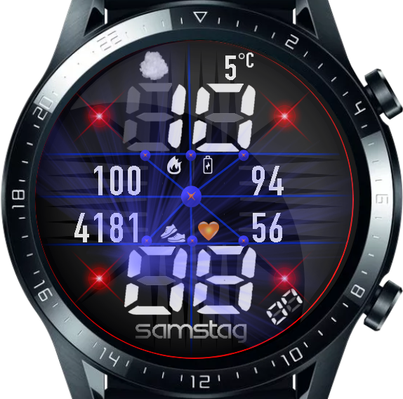 华为Huawei Watch GT/GT 2 46mm GT / GT 2 46mm手表表盘