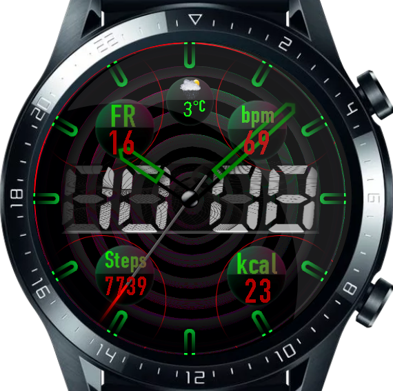 华为Huawei Watch GT/GT 2 46mm GT / GT 2 46mm手表表盘