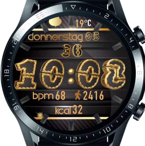 华为Huawei Watch GT/GT 2 46mm GT / GT 2 46mm手表表盘