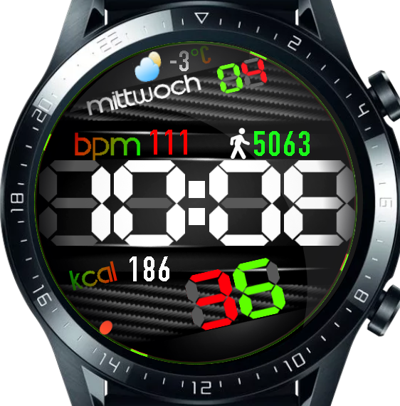 华为Huawei Watch GT/GT 2 46mm GT / GT 2 46mm手表表盘