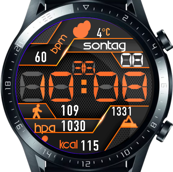 华为Huawei Watch GT/GT 2 46mm GT / GT 2 46mm手表表盘