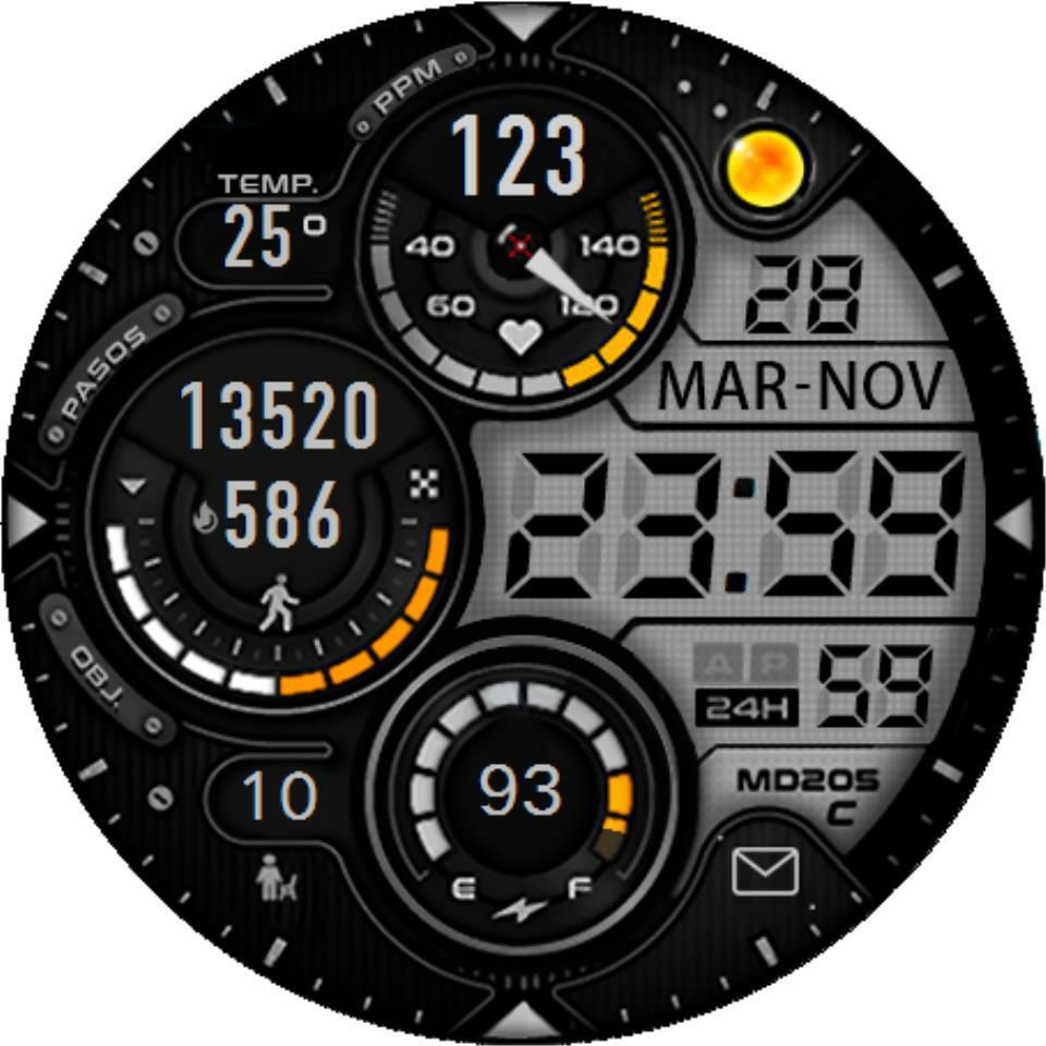 华为Huawei Watch GT/GT 2 46mm GT / GT 2 46mm手表表盘
