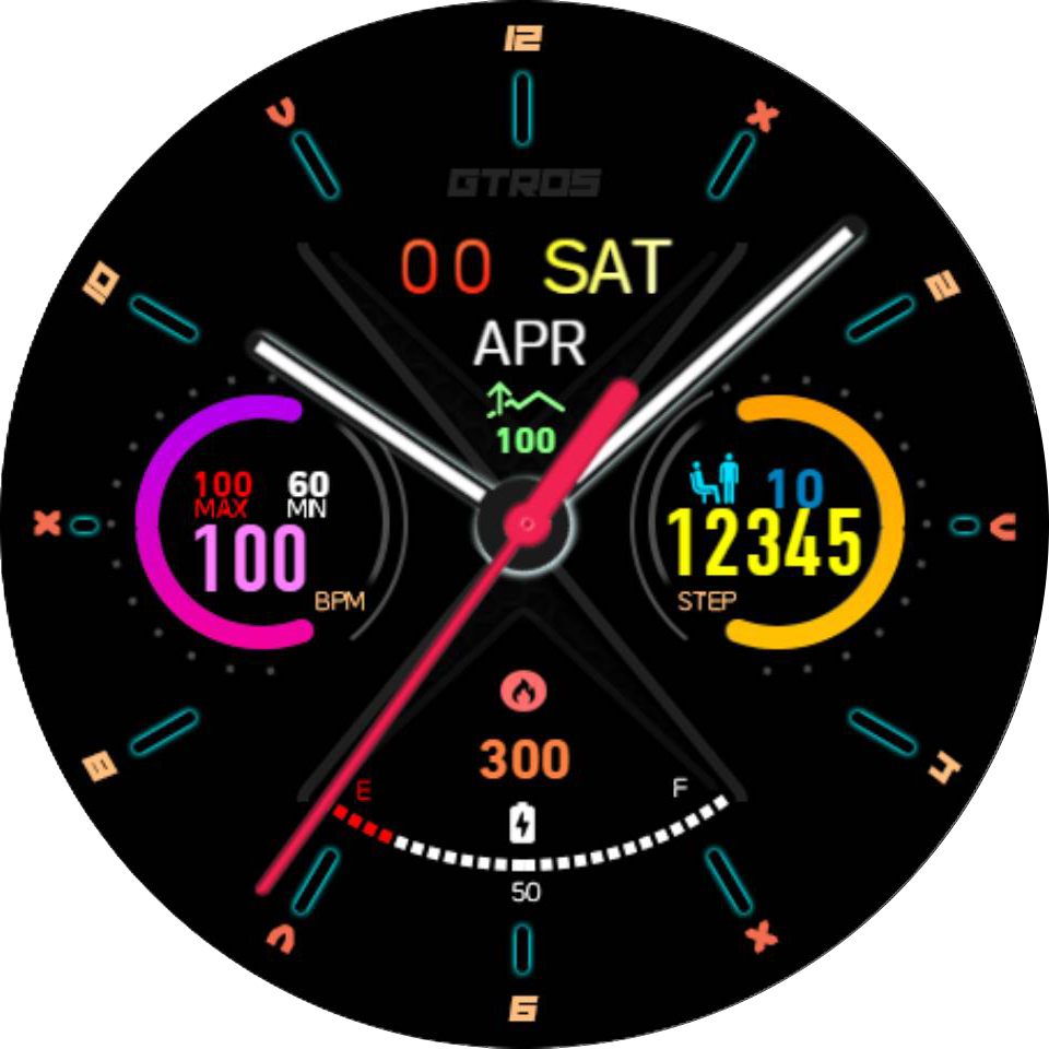 华为Huawei Watch GT/GT 2 46mm GT / GT 2 46mm手表表盘