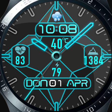 华为Huawei Watch GT/GT 2 46mm GT / GT 2 46mm手表表盘