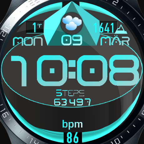 华为Huawei Watch GT/GT 2 46mm GT / GT 2 46mm手表表盘