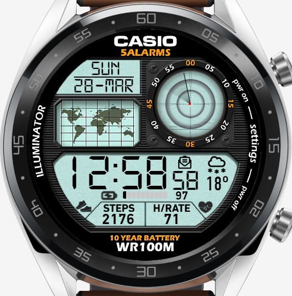 华为Huawei Watch GT/GT 2 46mm GT / GT 2 46mm手表表盘