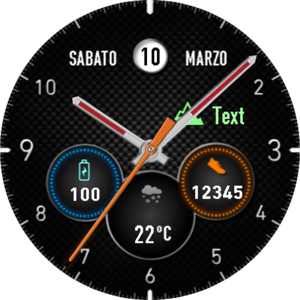 华为Huawei Watch GT/GT 2 46mm GT / GT 2 46mm手表表盘