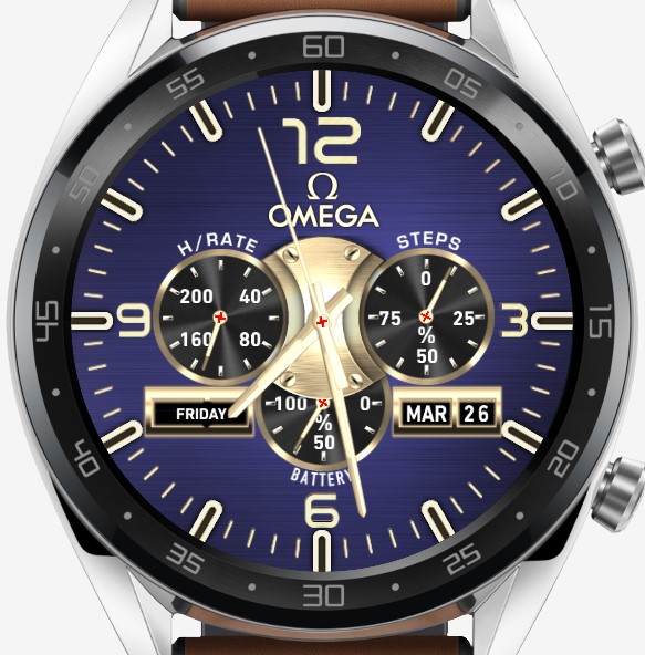 华为Huawei Watch GT/GT 2 46mm GT / GT 2 46mm手表表盘