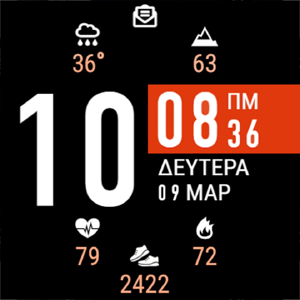 华为Huawei Watch GT/GT 2 46mm GT / GT 2 46mm手表表盘