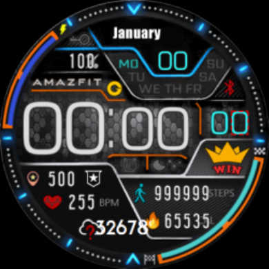 华为Huawei Watch GT/GT 2 46mm GT / GT 2 46mm手表表盘