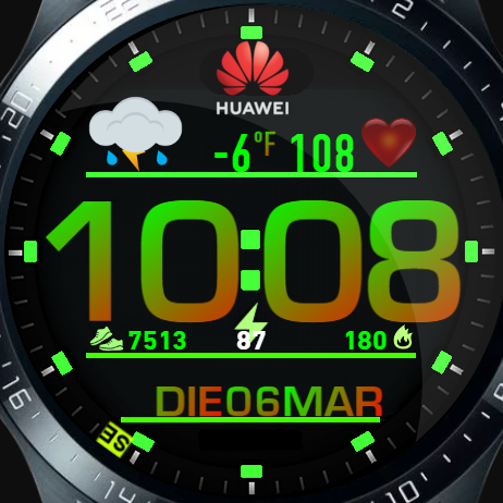 华为Huawei Watch GT/GT 2 46mm GT / GT 2 46mm手表表盘