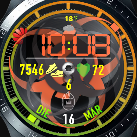 华为Huawei Watch GT/GT 2 46mm GT / GT 2 46mm手表表盘