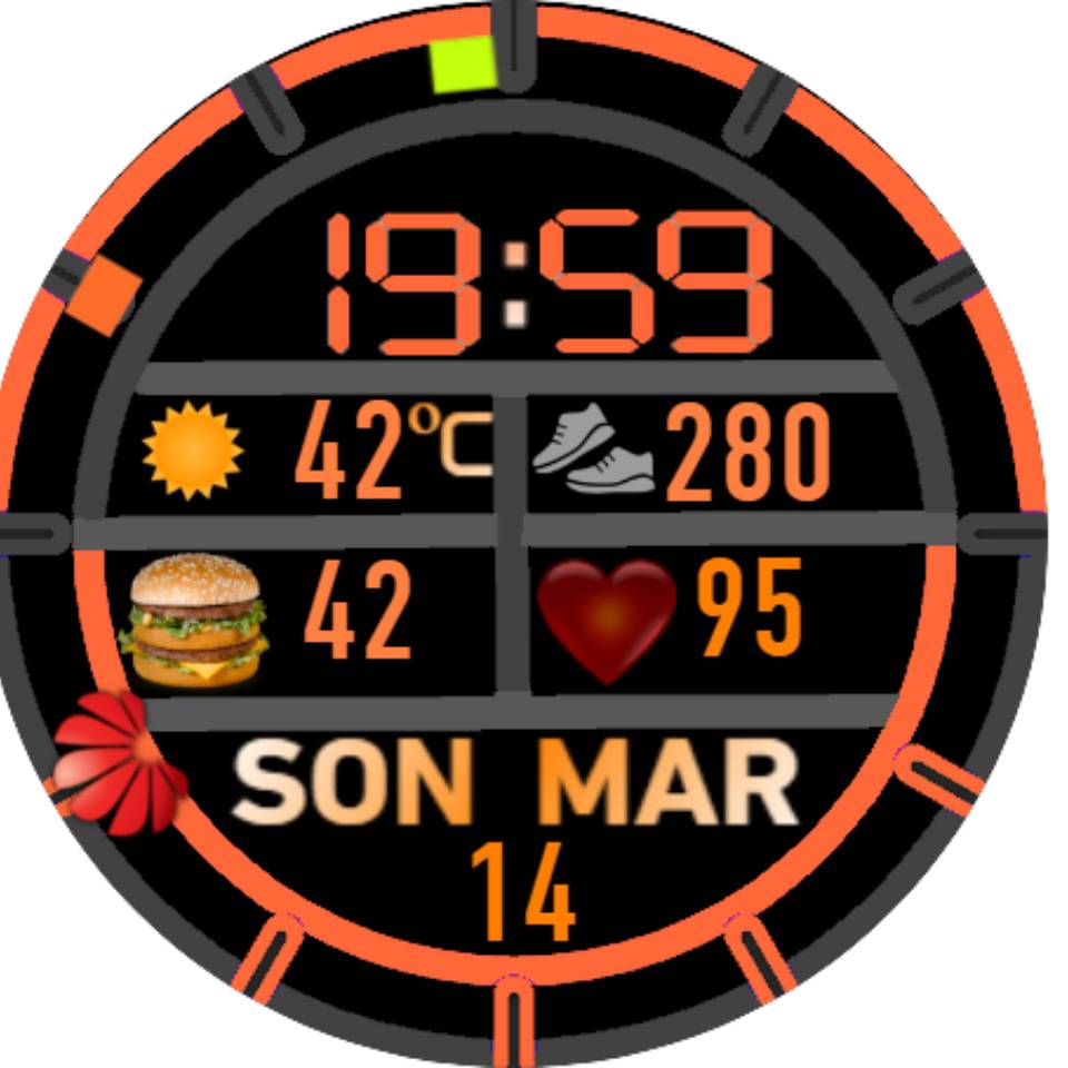 华为Huawei Watch GT/GT 2 46mm GT / GT 2 46mm手表表盘