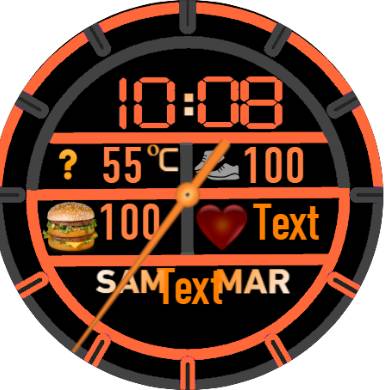 华为Huawei Watch GT/GT 2 46mm GT / GT 2 46mm手表表盘