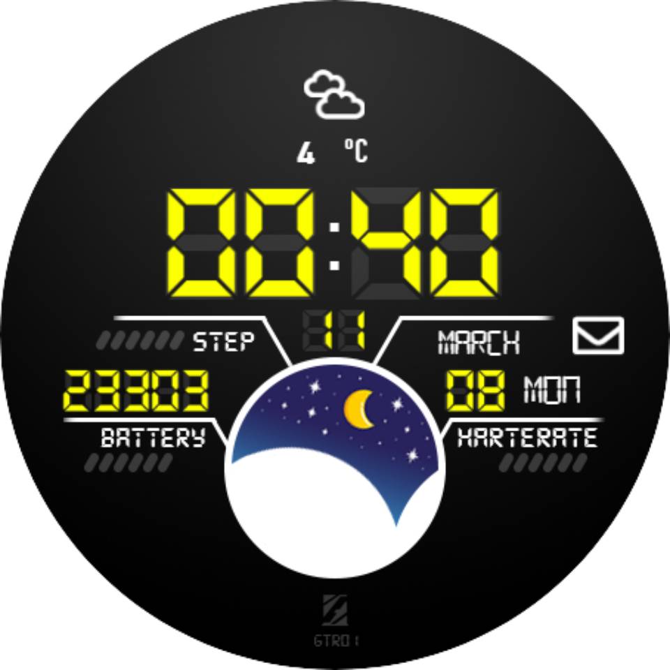 华为Huawei Watch GT/GT 2 46mm GT / GT 2 46mm手表表盘