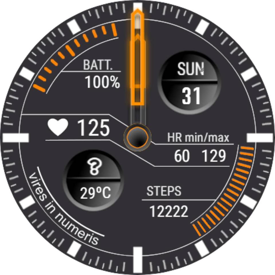 华为Huawei Watch GT/GT 2 46mm GT / GT 2 46mm手表表盘
