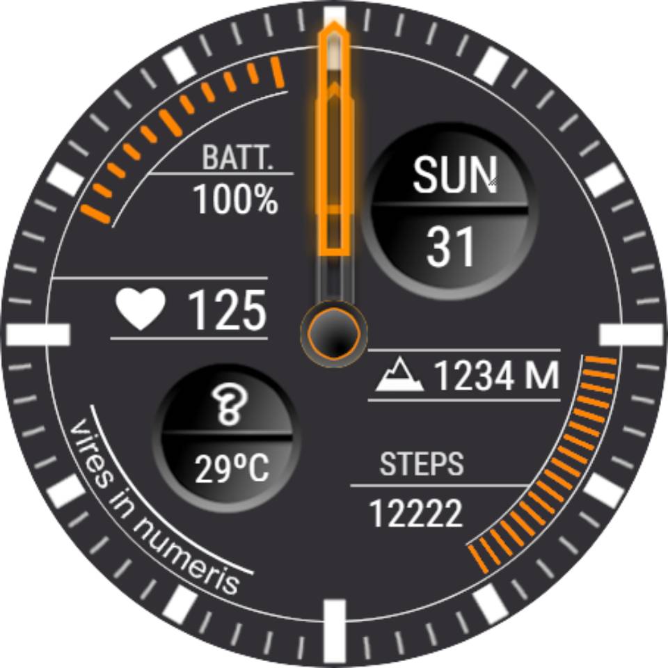 华为Huawei Watch GT/GT 2 46mm GT / GT 2 46mm手表表盘