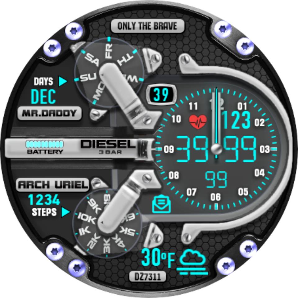 华为Huawei Watch GT/GT 2 46mm GT / GT 2 46mm手表表盘