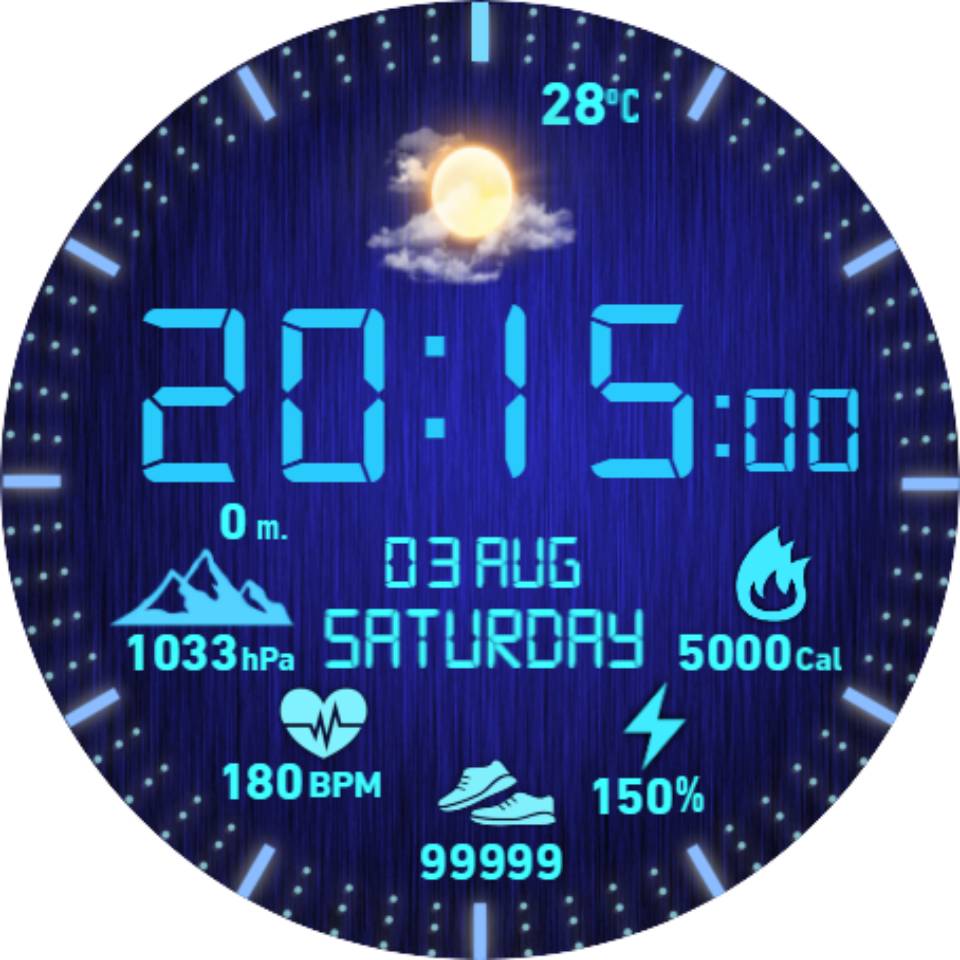 华为Huawei Watch GT/GT 2 46mm GT / GT 2 46mm手表表盘