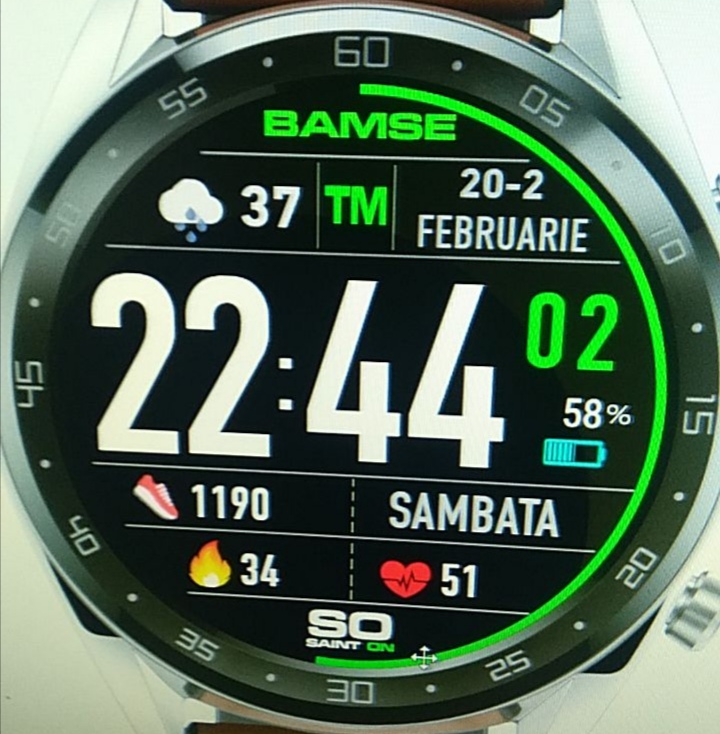 华为Huawei Watch GT/GT 2 46mm GT / GT 2 46mm手表表盘