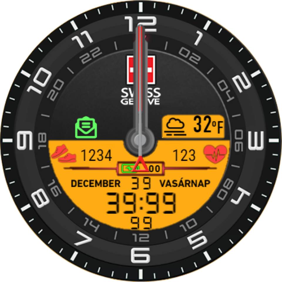 华为Huawei Watch GT/GT 2 46mm GT / GT 2 46mm手表表盘
