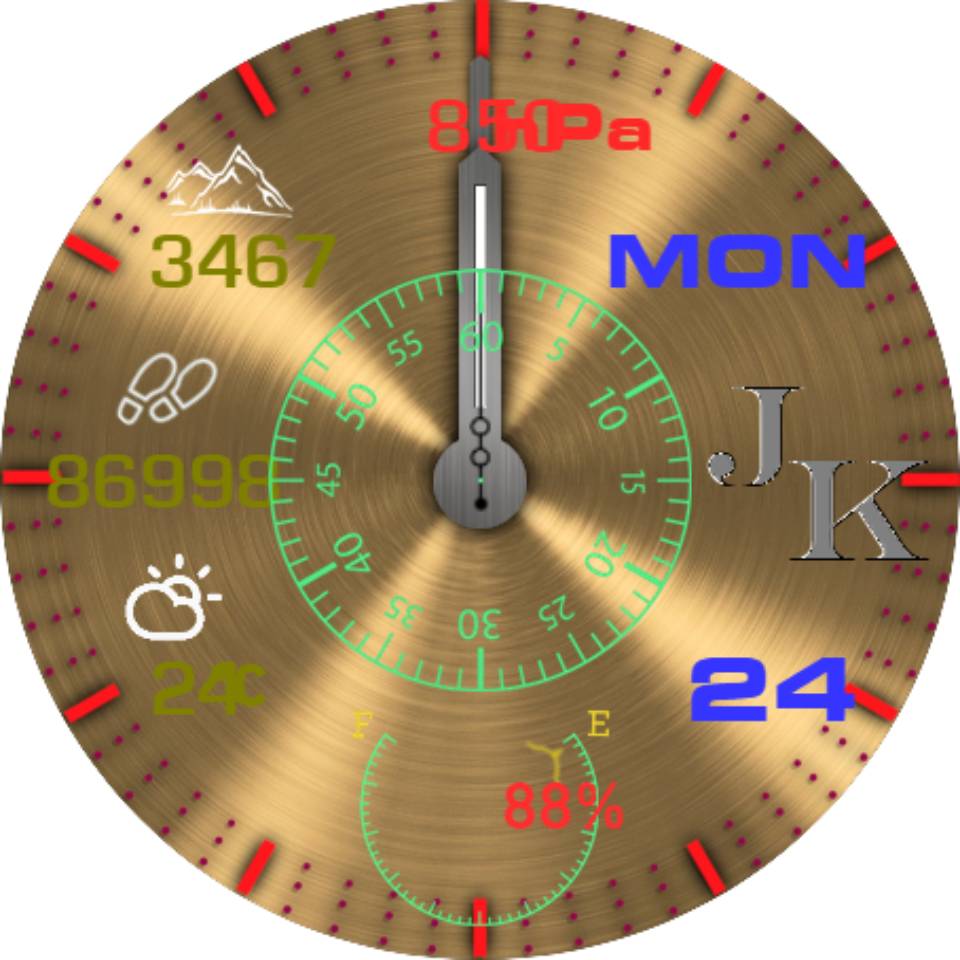 华为Huawei Watch GT/GT 2 46mm GT / GT 2 46mm手表表盘