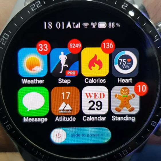 华为Huawei Watch GT/GT 2 46mm GT / GT 2 46mm手表表盘