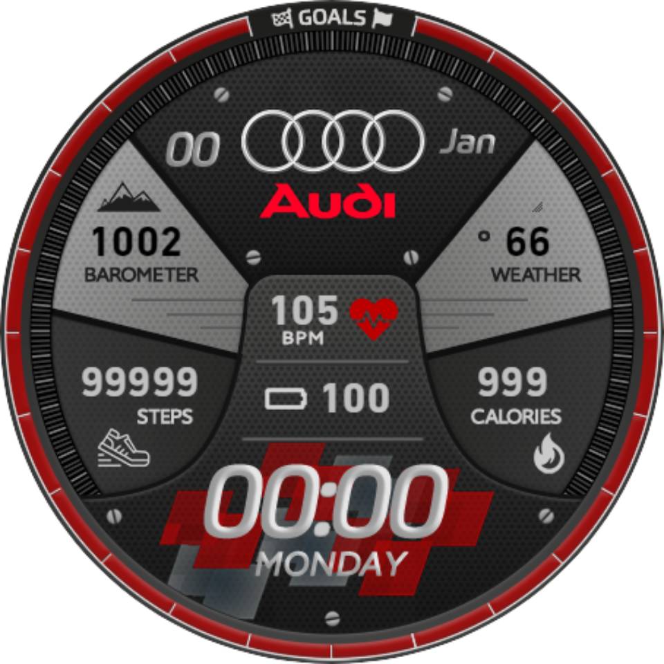 华为Huawei Watch GT/GT 2 46mm GT / GT 2 46mm手表表盘