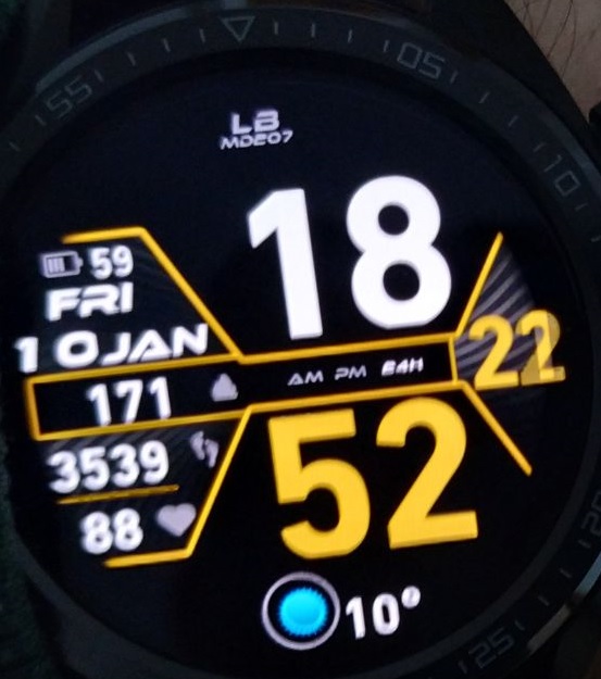 华为Huawei Watch GT/GT 2 46mm GT / GT 2 46mm手表表盘