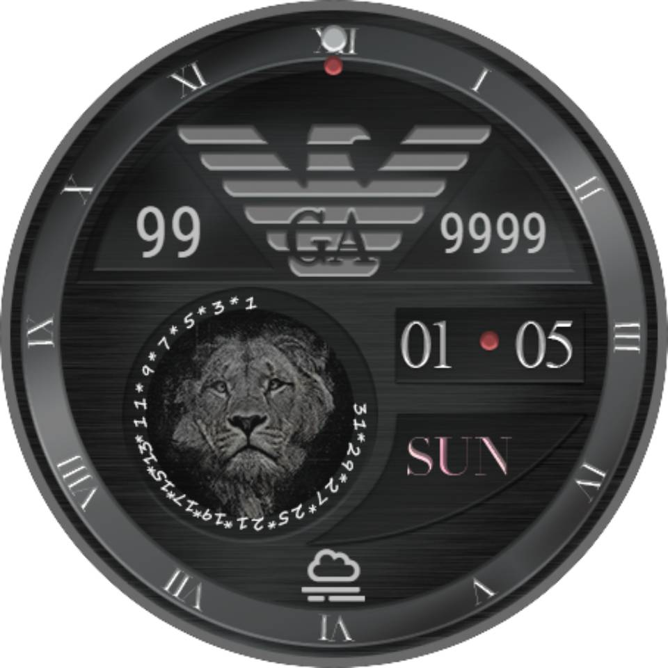 华为Huawei Watch GT/GT 2 46mm GT / GT 2 46mm手表表盘