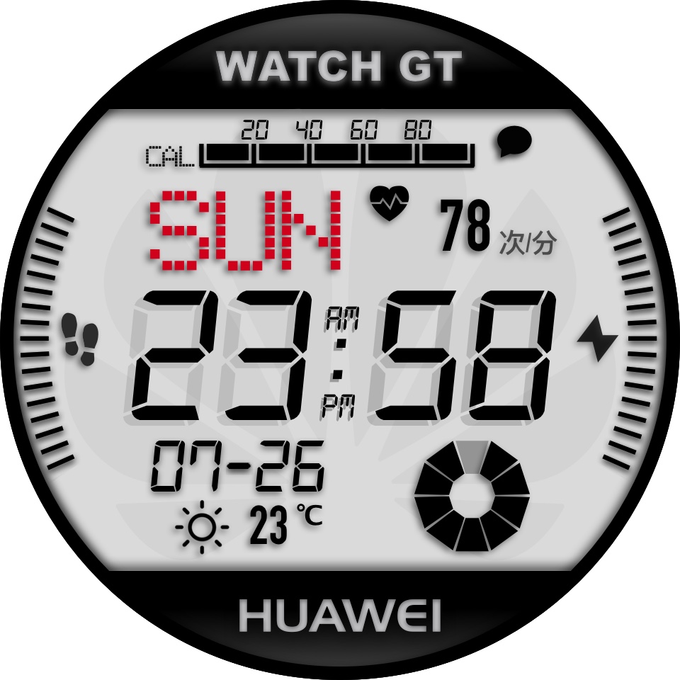 华为Huawei Watch GT/GT 2 46mm GT / GT 2 46mm手表表盘