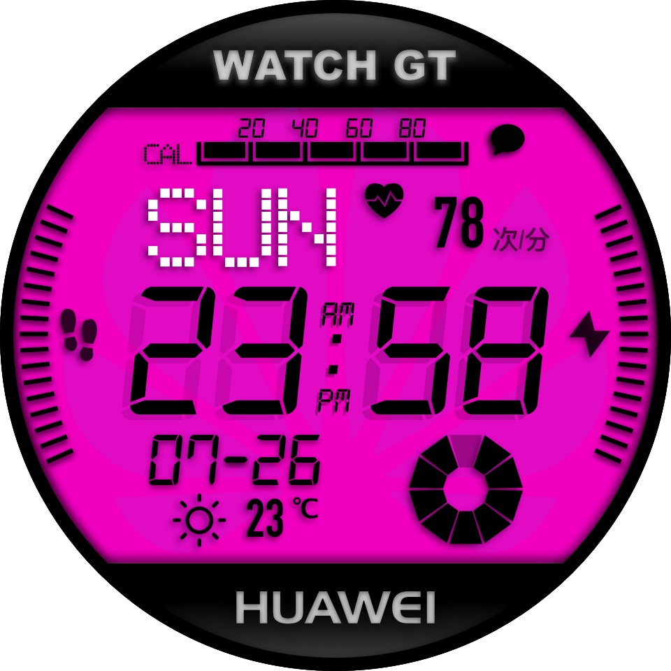 华为Huawei Watch GT/GT 2 46mm GT / GT 2 46mm手表表盘