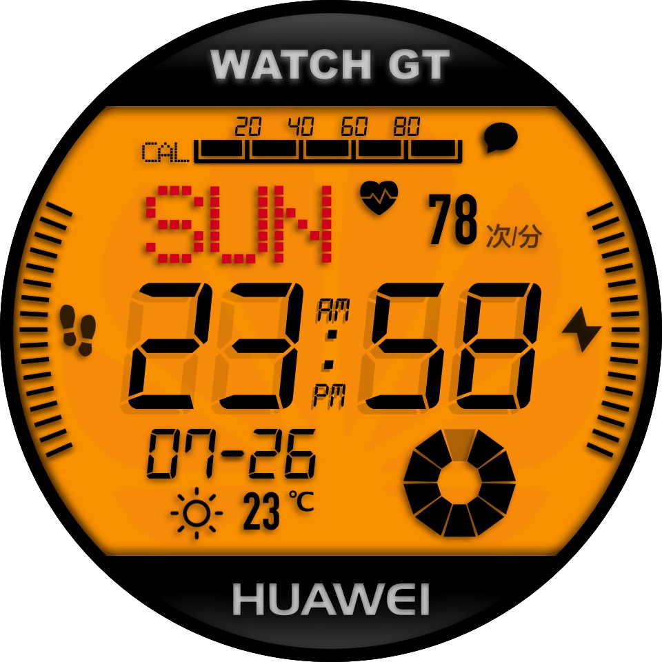 华为Huawei Watch GT/GT 2 46mm GT / GT 2 46mm手表表盘