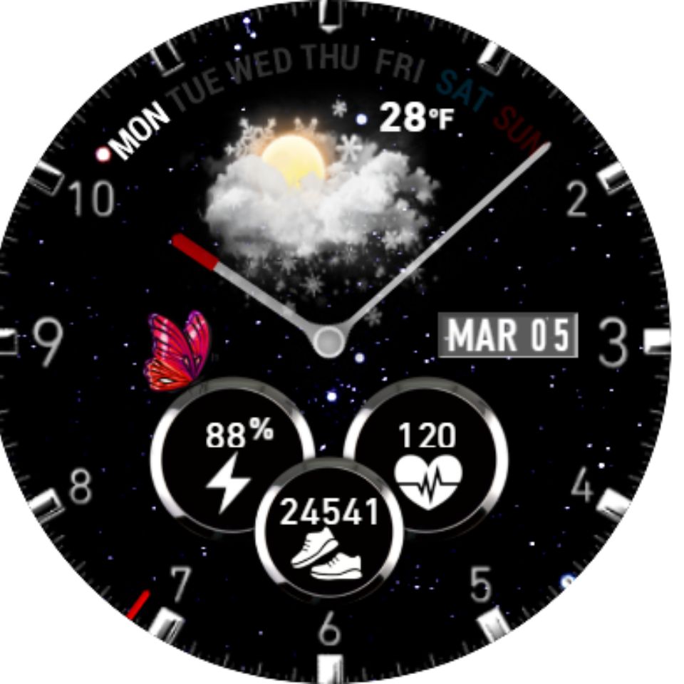 华为Huawei Watch GT 2 42mm手表表盘