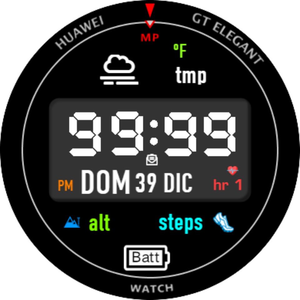 华为Huawei Watch GT 2 42mm手表表盘