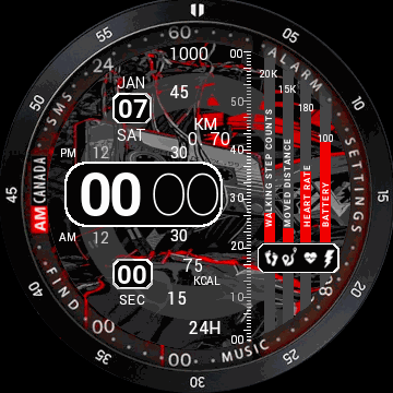 华米跃我Amazfit Verge Lite手表表盘