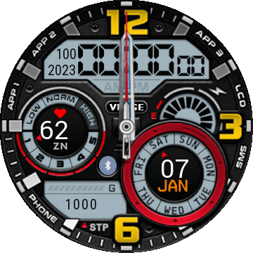 华米跃我Amazfit Verge Lite手表表盘