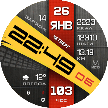 华米跃我Amazfit Verge Lite手表表盘