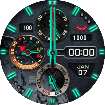 华米跃我Amazfit Verge Lite手表表盘