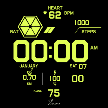 华米跃我Amazfit Verge Lite手表表盘