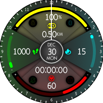 华米跃我Amazfit Verge Lite手表表盘
