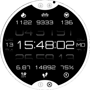 华米跃我Amazfit Verge Lite手表表盘
