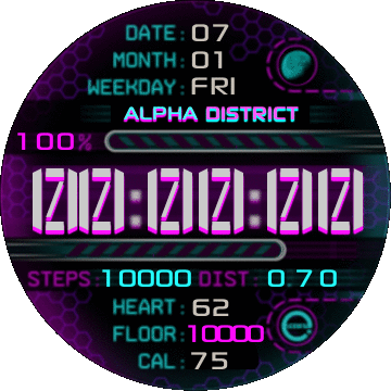 华米跃我Amazfit Verge Lite手表表盘