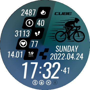 华米跃我Amazfit Verge Lite手表表盘